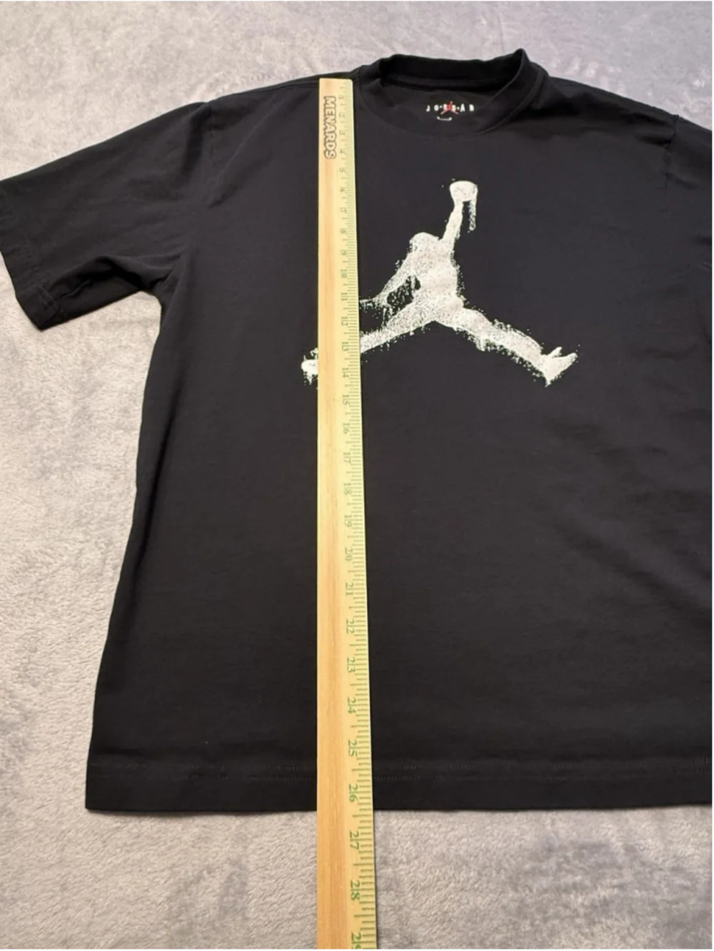 NIKE Men’s AIR JORDAN JUMPMAN BROOKLYN SHIRT BLACK Size Medium